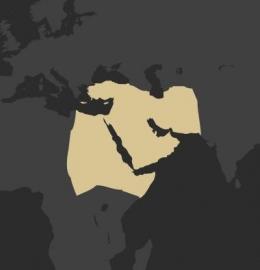 business map_ moyen orient