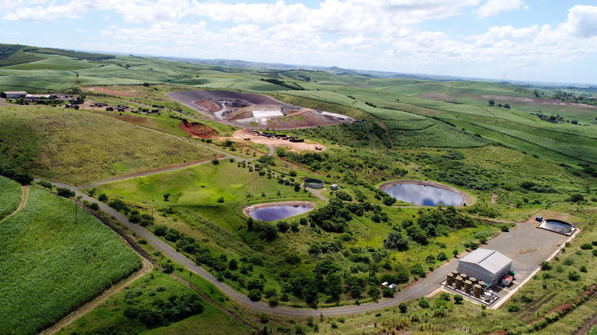 Landfill waste management